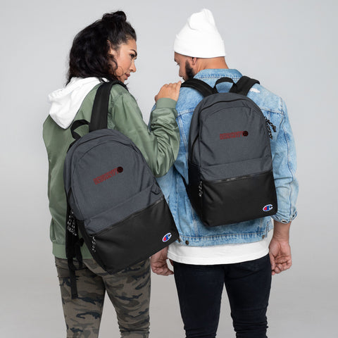 DEUSCRYPTO Embroidered Champion Backpack