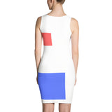 Women's DEUS GEAR Premium Line Fitted Dress (Red/White/Blue)