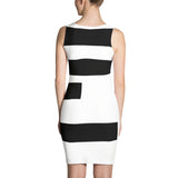 Women's DEUS GEAR Premium Line Fitted Dress (Black/White)