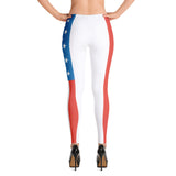 Women's DEUS GEAR American Flag Leggings Premium Line