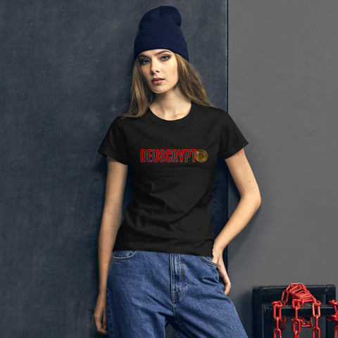 DEUSCRYPTO Women's short sleeve t-shirt
